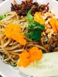 Southern Vietnamese Vegetarian Noodle Bowl (Bún trộn Nam Bộ)