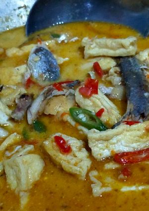 Foto resep Pindang Tahu Kuah Santan