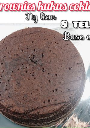 Foto resep Brownies kukus coklat ny LIEM 8 butir telur