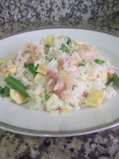 Una foto de Arroz salteado