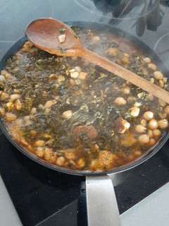 Foto principal de Espinacas con garbanzos
