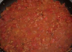Una foto de Salsa de tomate casera
