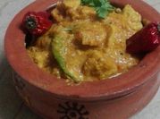 A picture of achar gosht