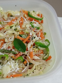 A picture of Stir Fried Cabbage Salad !.