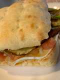Zucchini sándwich