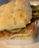 Zucchini sándwich