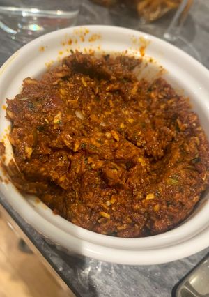 A picture of Tikka curry paste.