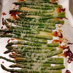 A picture of Roasted Asparagus.
