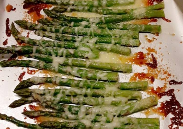 Steps to Prepare Quick Roasted Asparagus