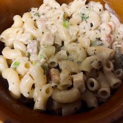 Alfredo pasta A picture of Alfredo pasta.