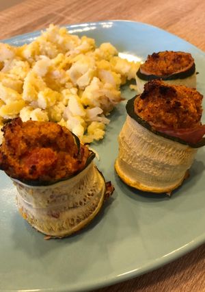 Cukkini tekercs ☀️ebéd☀️ recept fotója