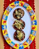 Mini pizzas de berenjena 🍆 "Trampantojo" BBB 🍕