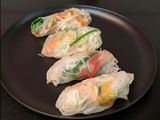 Rice paper spring rolls