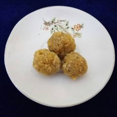 A picture of Coconut Laddu.