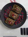 Minis cakes Coco Matcha Framboises