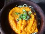 Spaghettis italianos con crema naranja