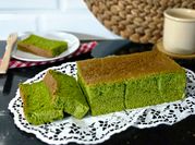 Gambar japanese matcha cake