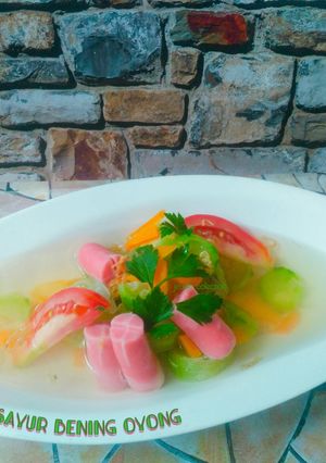 Foto resep SOP (sayur bening) oyong