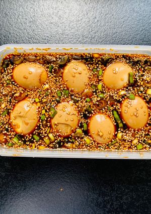 韓國麻藥蛋 的食譜成品照片