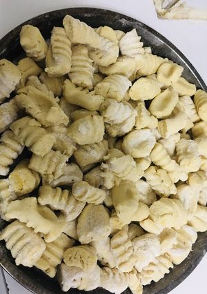 Una foto de Ñoquis de Garbanzos (Sin Tacc / Sin Gluten / Vegano)