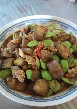 Foto resep Terong Ungu Pete