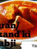 Suran jimikand Yam Curry