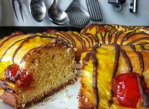 Una foto de Rosca de Pascua o Reyes