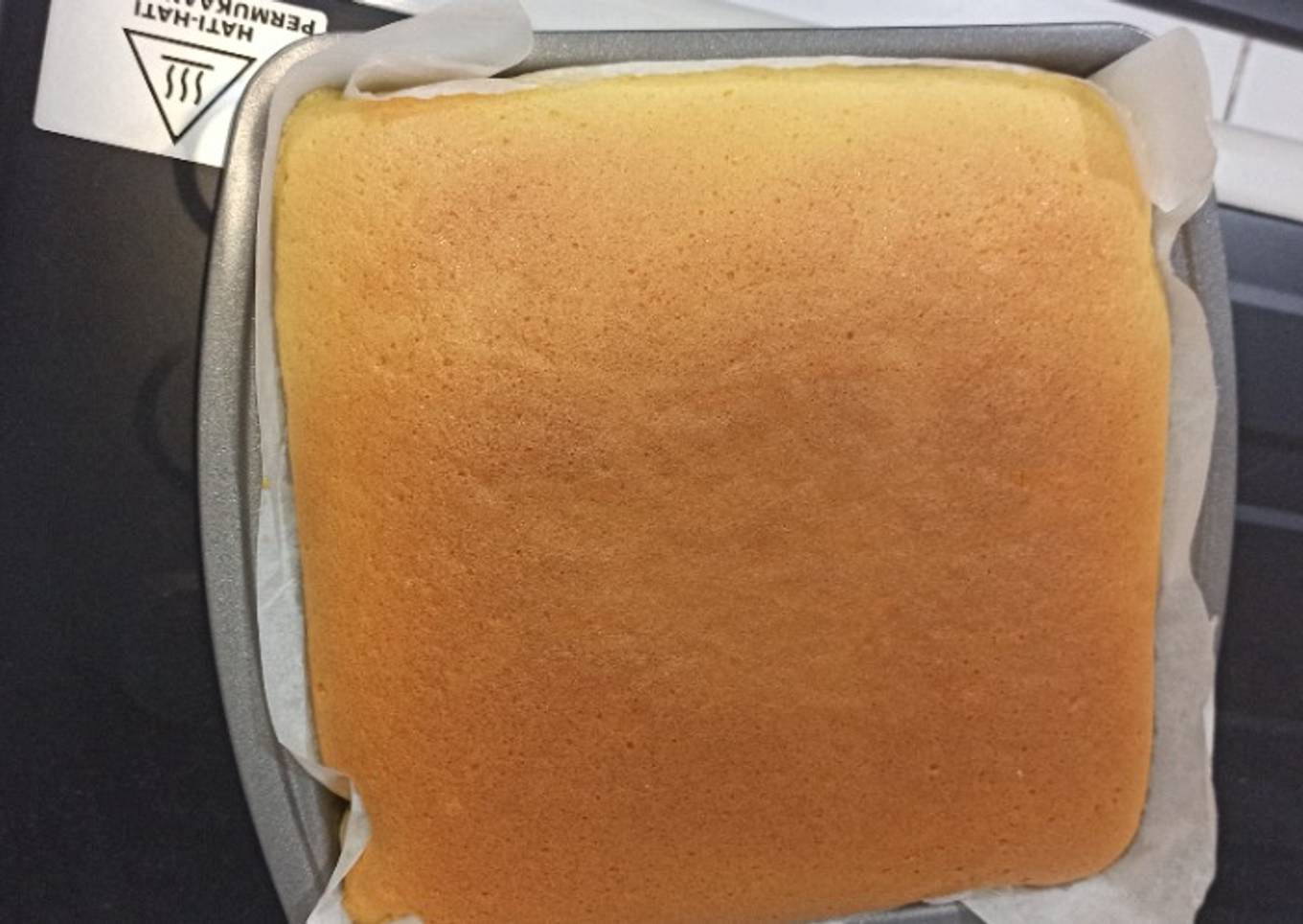Taiwanese castella cake