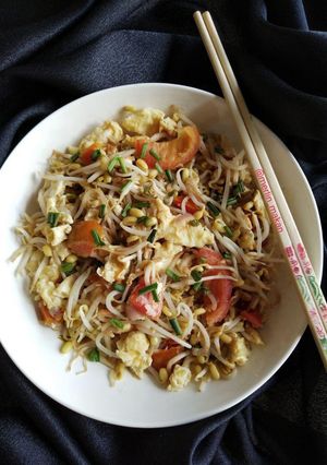 Foto resep Cah tauge telur