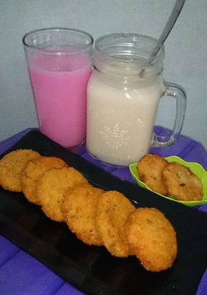 Foto resep Susu+Pergedel Soya