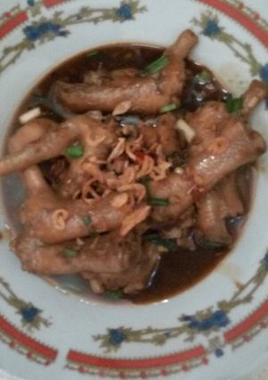 Foto resep Ceker Kecap