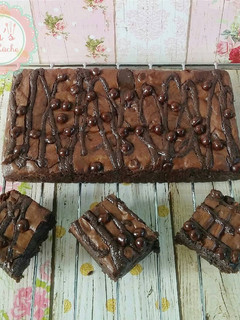 Foto resep Brownies Sungai