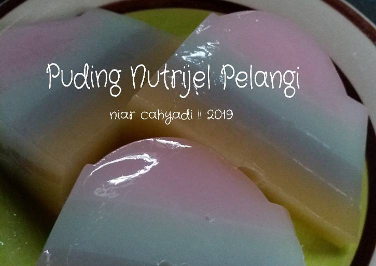 Puding Nutrijel Pelangi