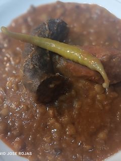 Una foto de Lentejas con chorizo patatero