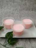 Strawberry Silky Pudding