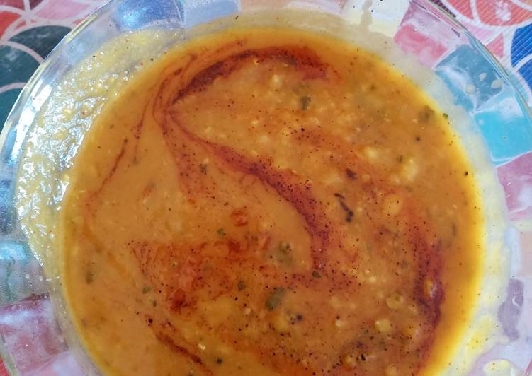 Recipe of Tasty Dal tadka