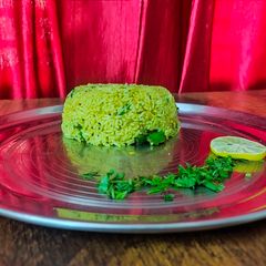A picture of Lemon rice.