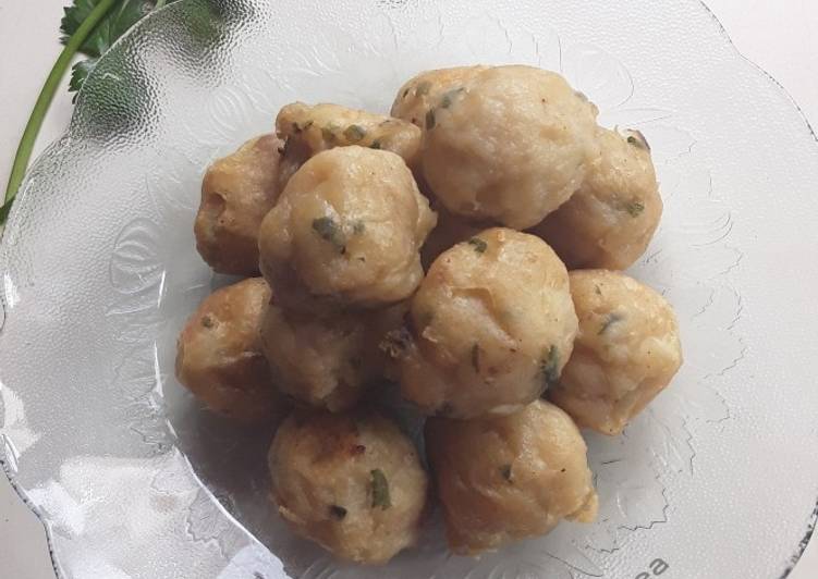 Cara Gampang Bikin Bakso Ikan Goreng Mudah