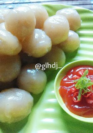 Foto resep Cilok Isi Telur Asin