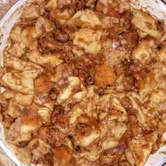 فته الفول المصري🇪🇬 بالعيش السوداني 🇸🇩 ❤️🥘-レシピのメイン写真