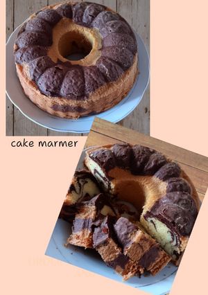 Foto resep Marmer cake