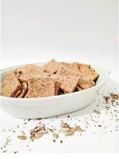 Una foto de Galletitas integrales con semillas