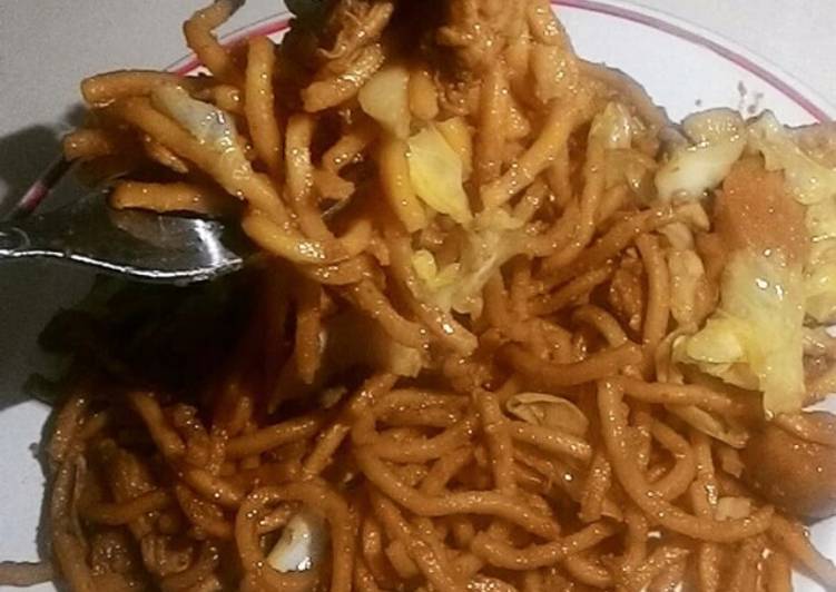 Siap Saji Mie Goreng Kaki Lima (mengungkap rahasia) Enak Sempurna