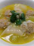 No fuss wonton soup