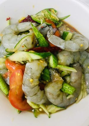 รูปของ ตำแตงกุ้งสด