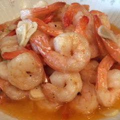 A picture of Shrimp in Garlic Sauce/Gambas al Ajillo.