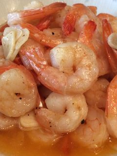 A picture of Shrimp in Garlic Sauce/Gambas al Ajillo.