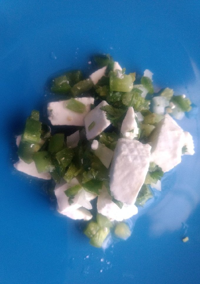 Una foto de Ceviche de queso panela 🤤