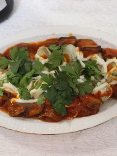 Una foto de Ensalada Silvia con mejillones de lata
