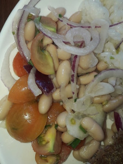 Una foto de Ensalada porotos blancos